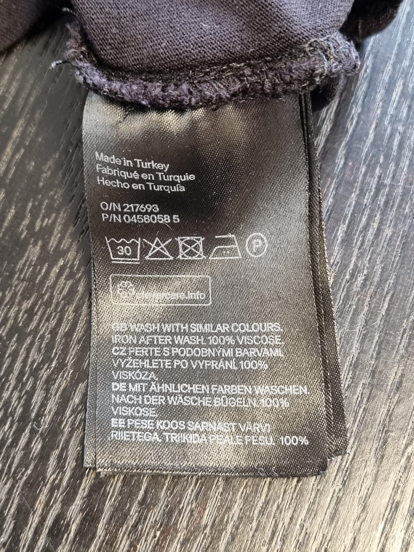 H&M basic t-skjorte - L