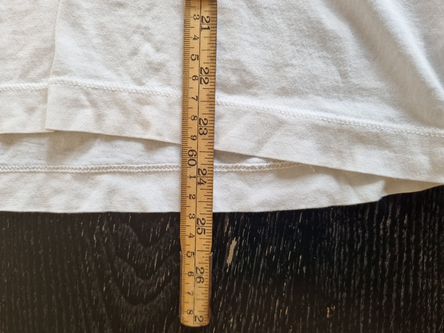 H&M cottonsilk t-skjorte - XL