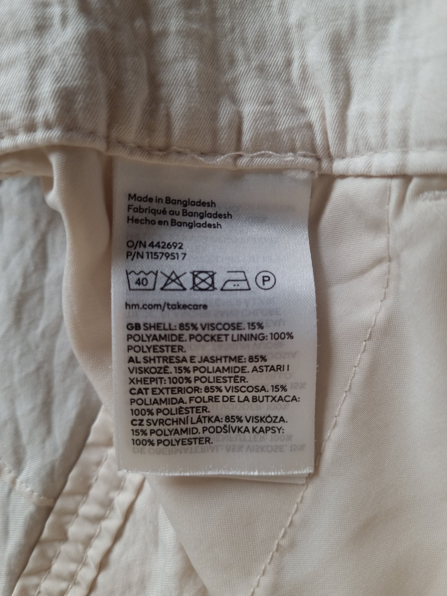 H&M cargobukse - 46