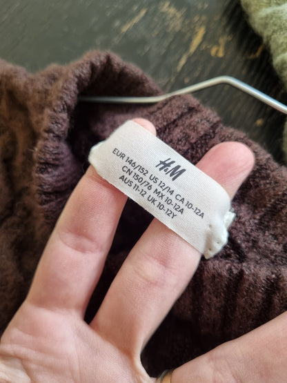 H&M kabelstrikkgenser - 146/152