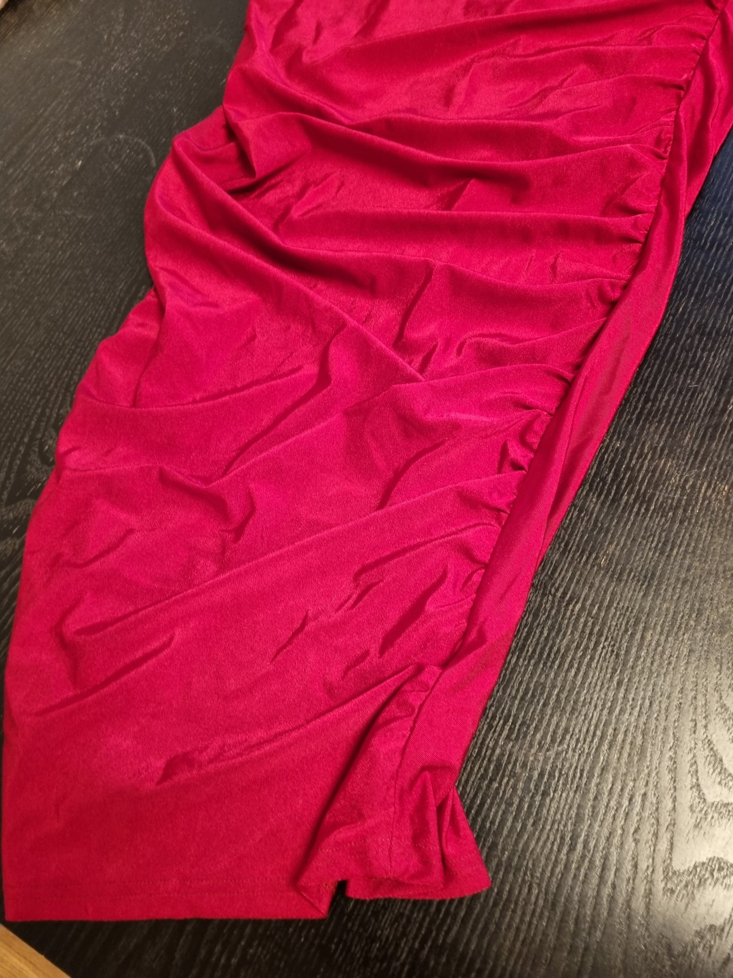 One shoulder kjole - S