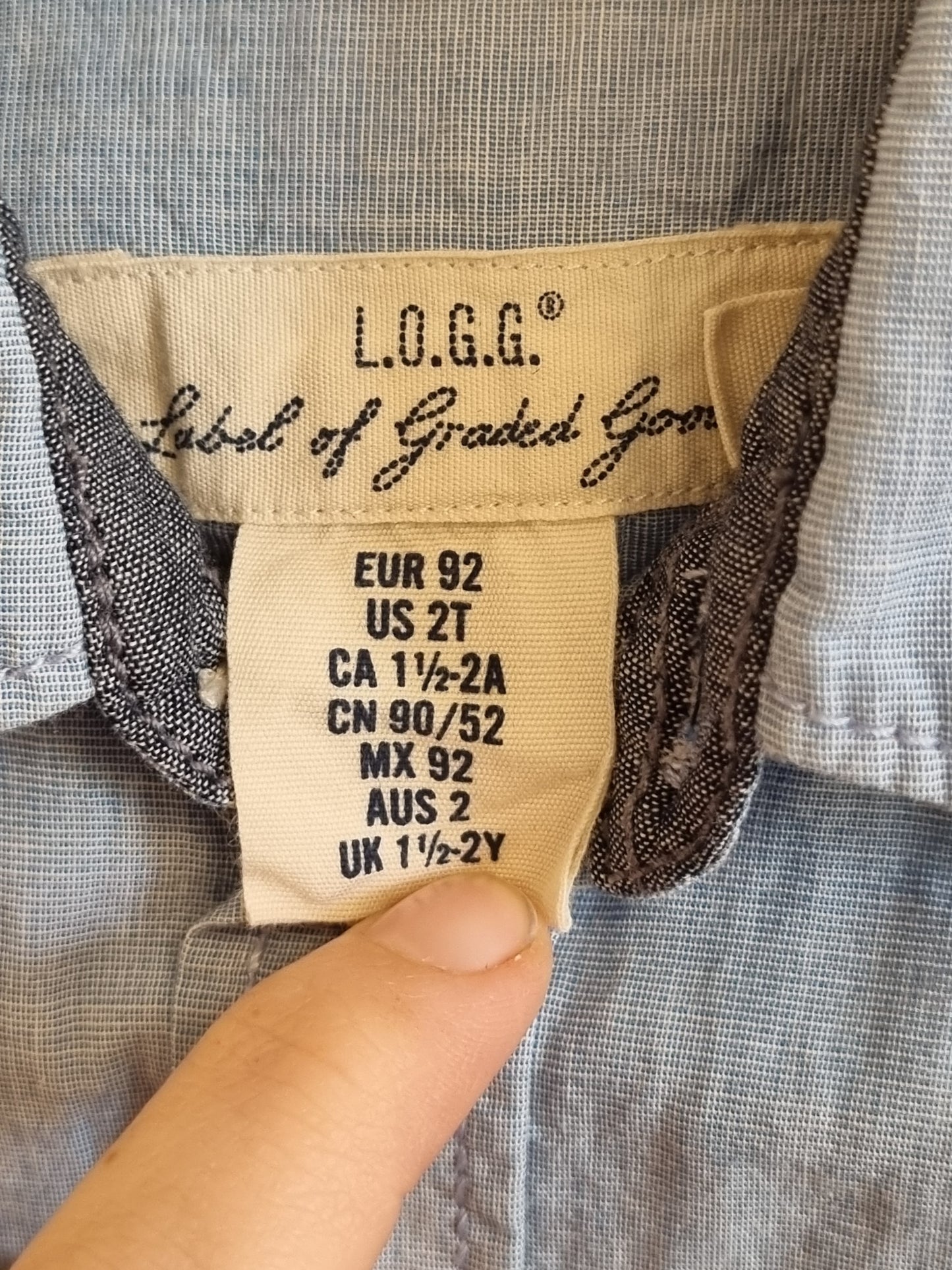 H&M L.O.G.G. skjorte – 92
