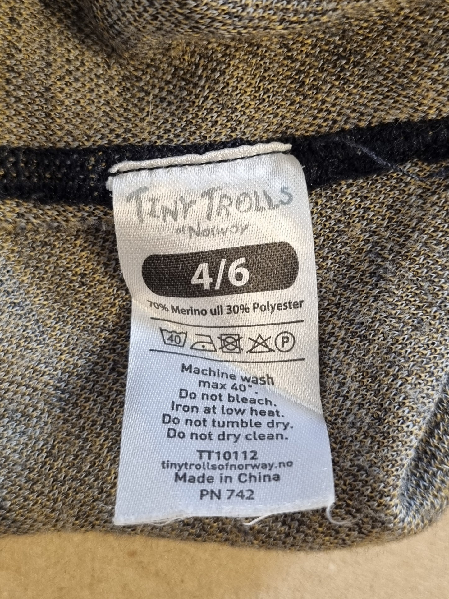 Tiny Trolls balaclava – 4/6 år