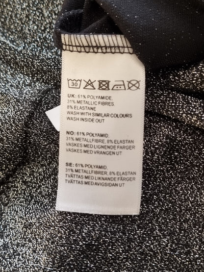 Bik Bok glitterbukse – M