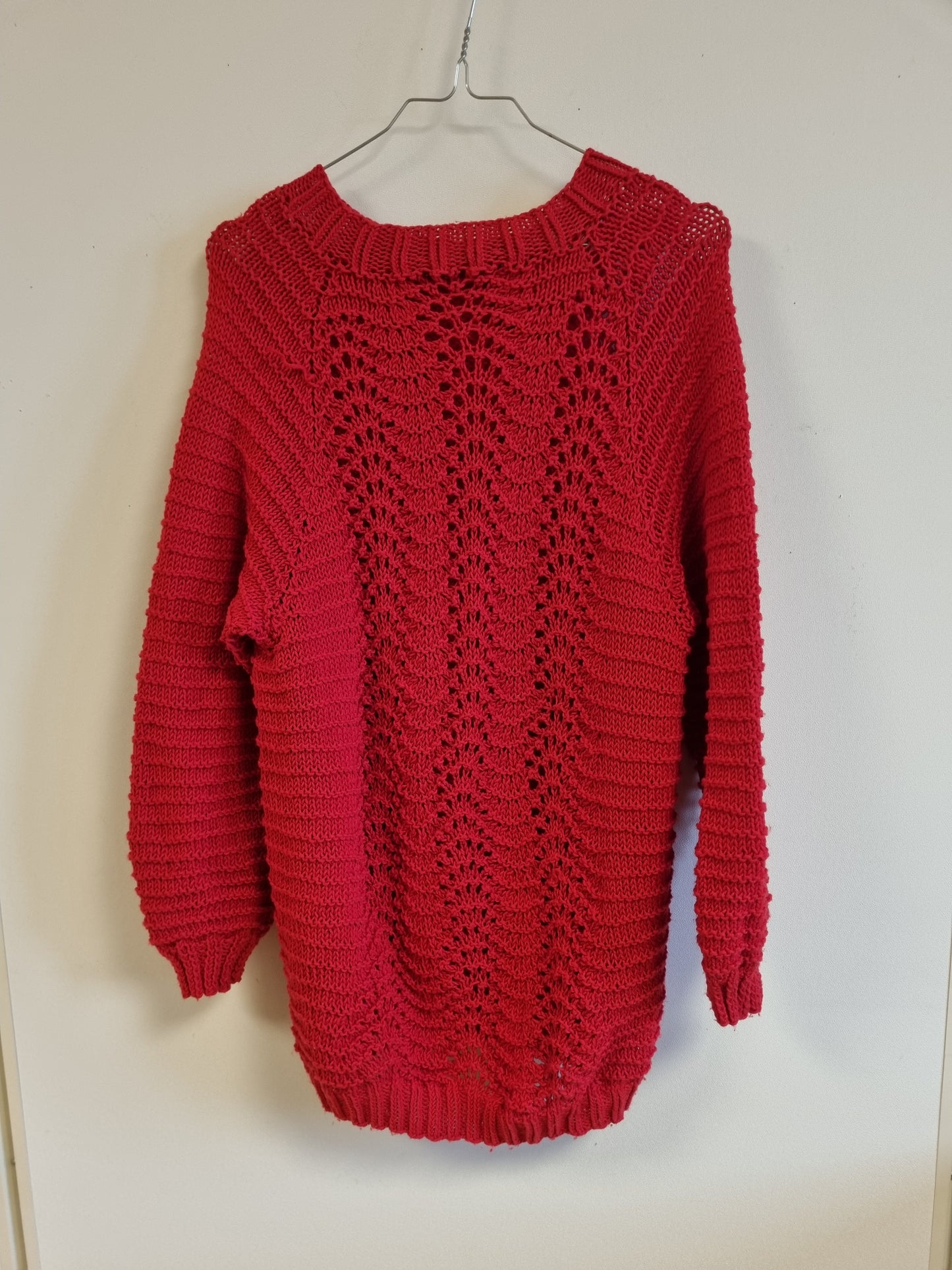 Hjemmestrikket genser – ca. M/L