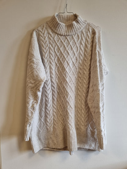 H&M strikkegenser - S