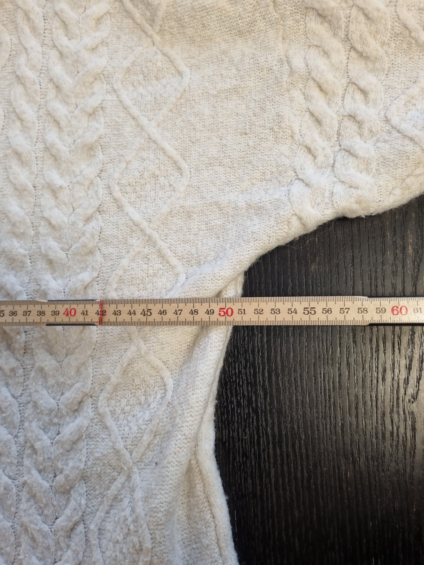 H&M strikkegenser - S