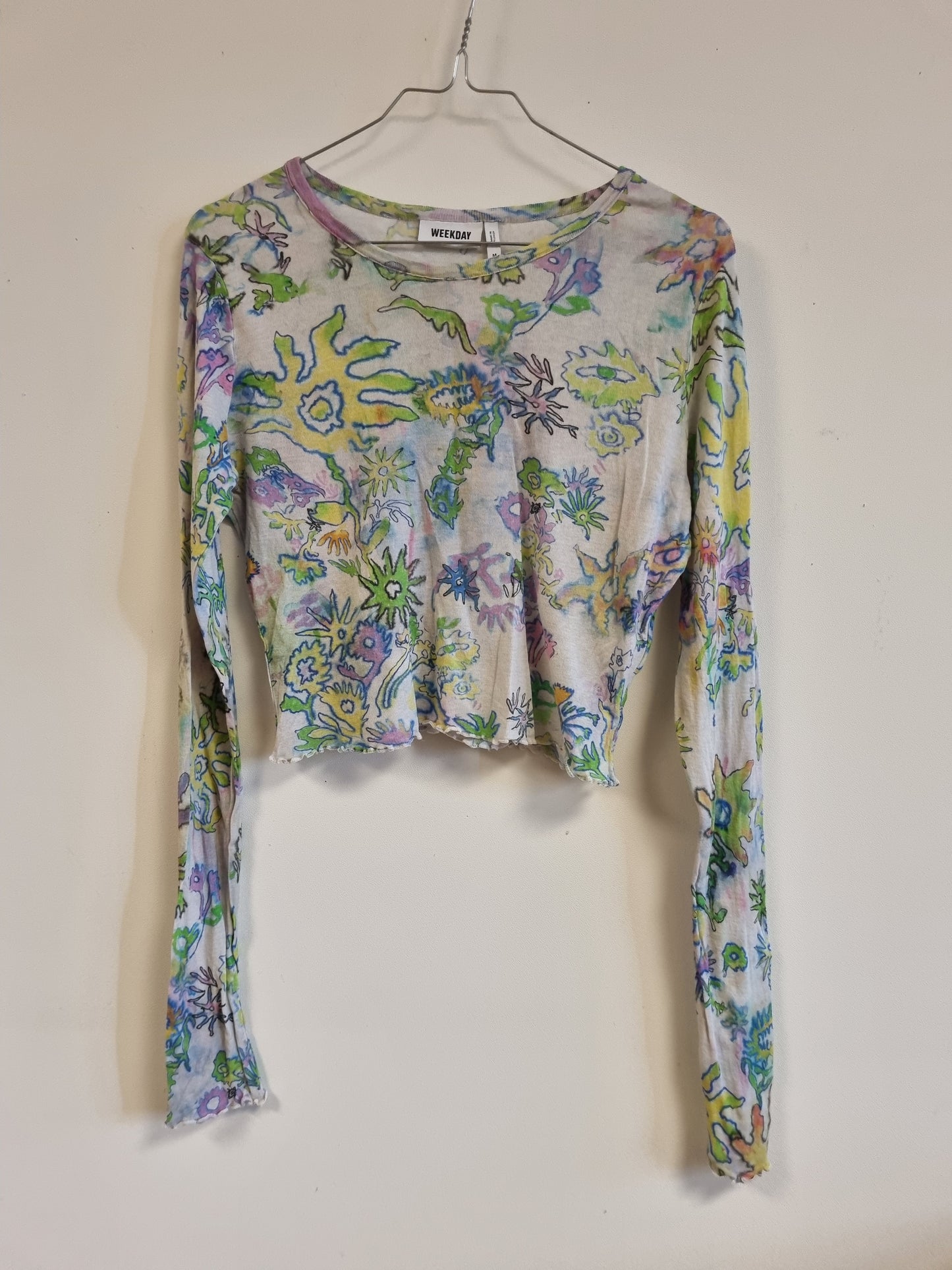 Weekday mesh-topp – str. M