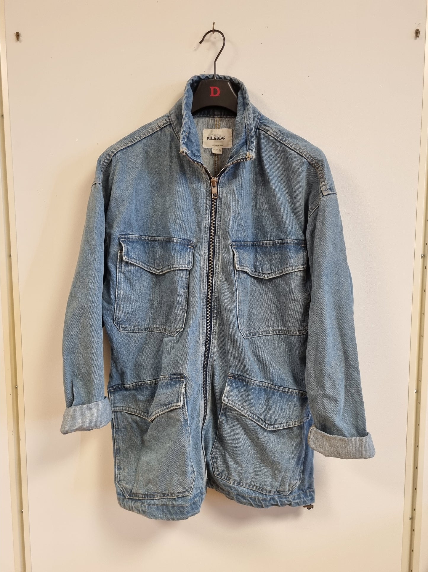 Pull&Bear denimjakke - L