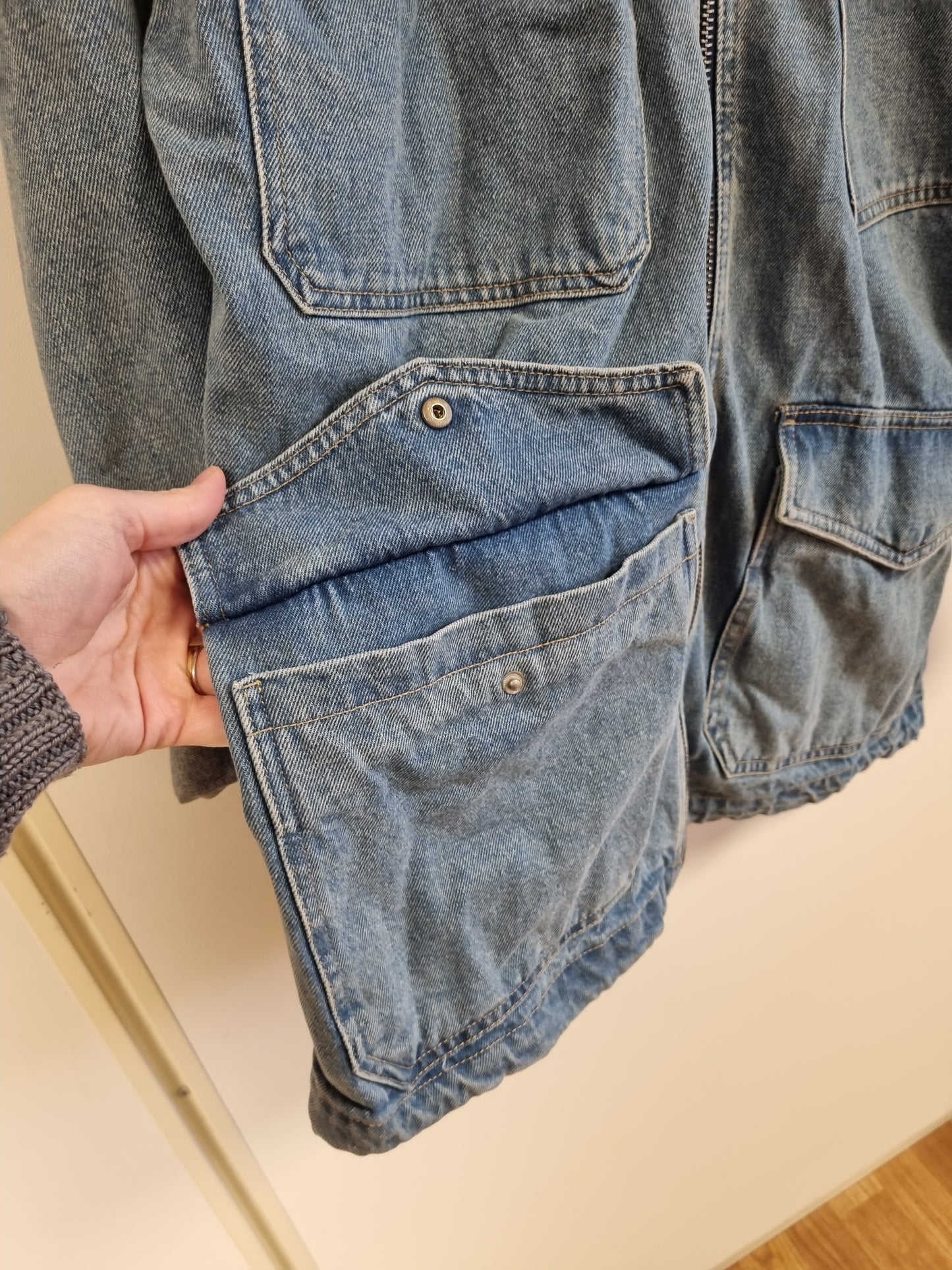 Pull&Bear denimjakke - L