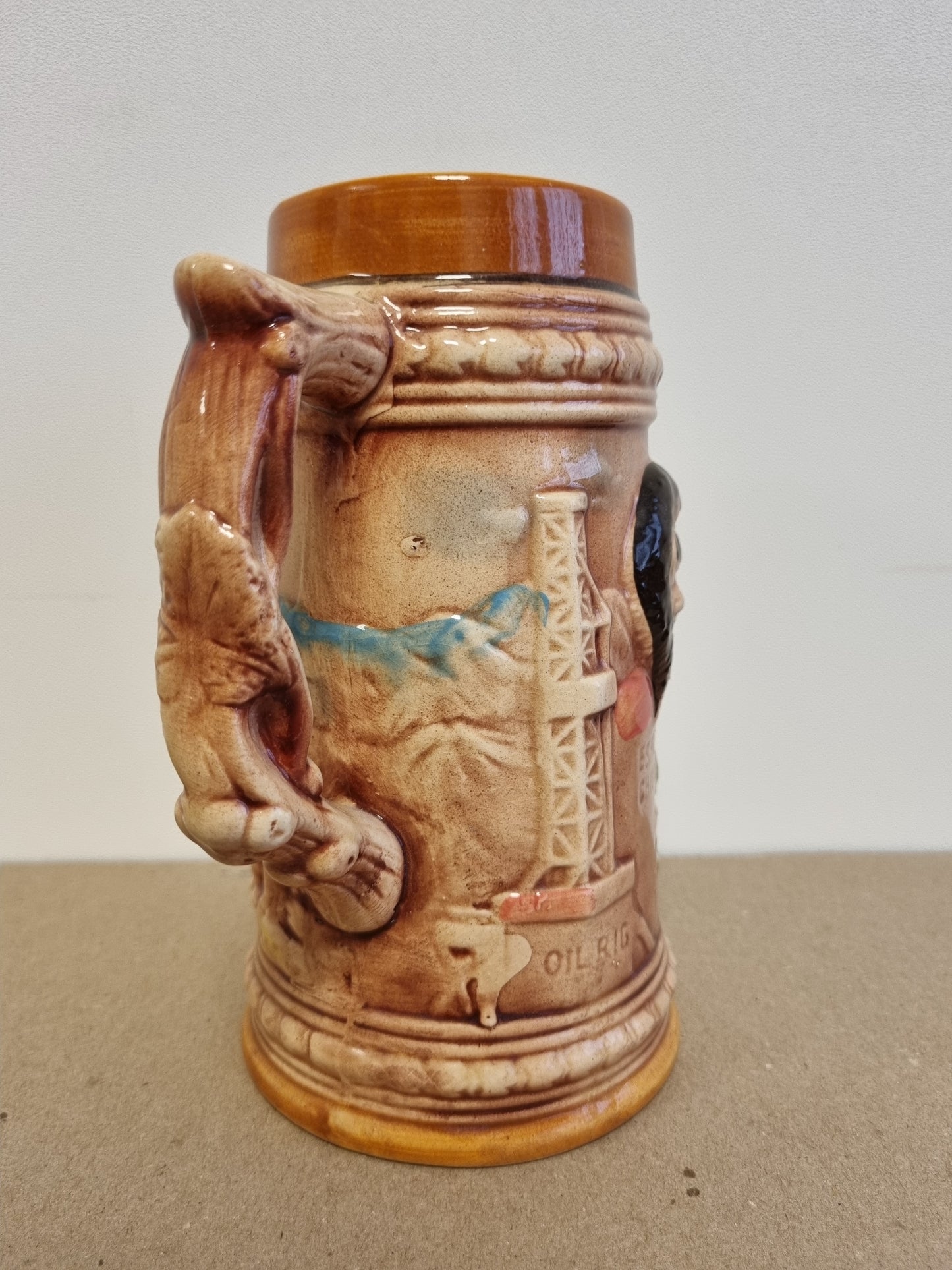 Vintage Alaska beer stein fra 1960-tallet
