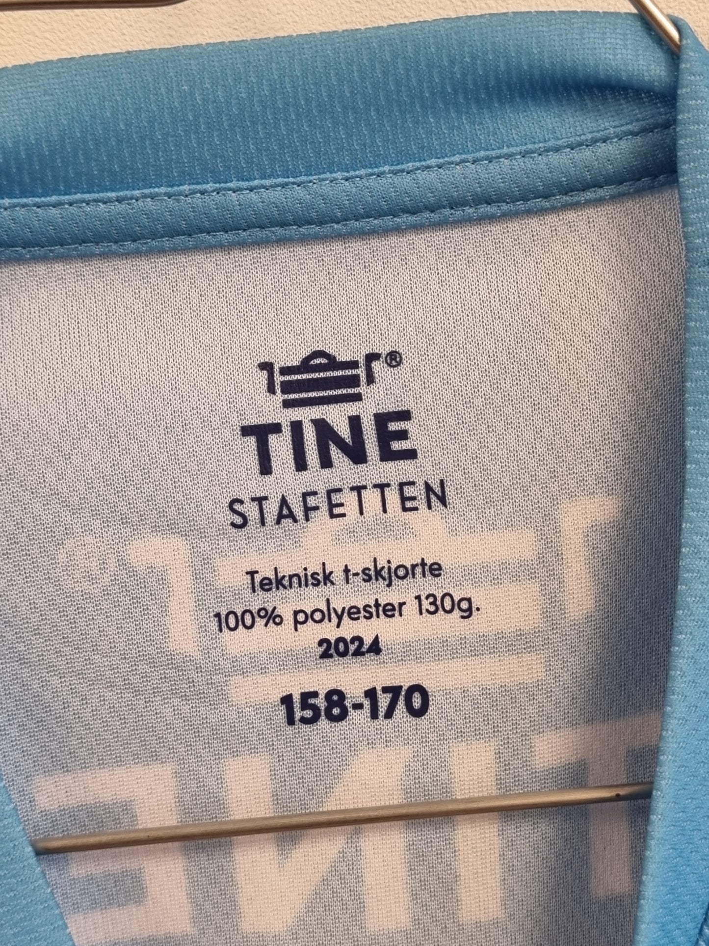 Tine-stafetten treningstrøye – str. 158–170