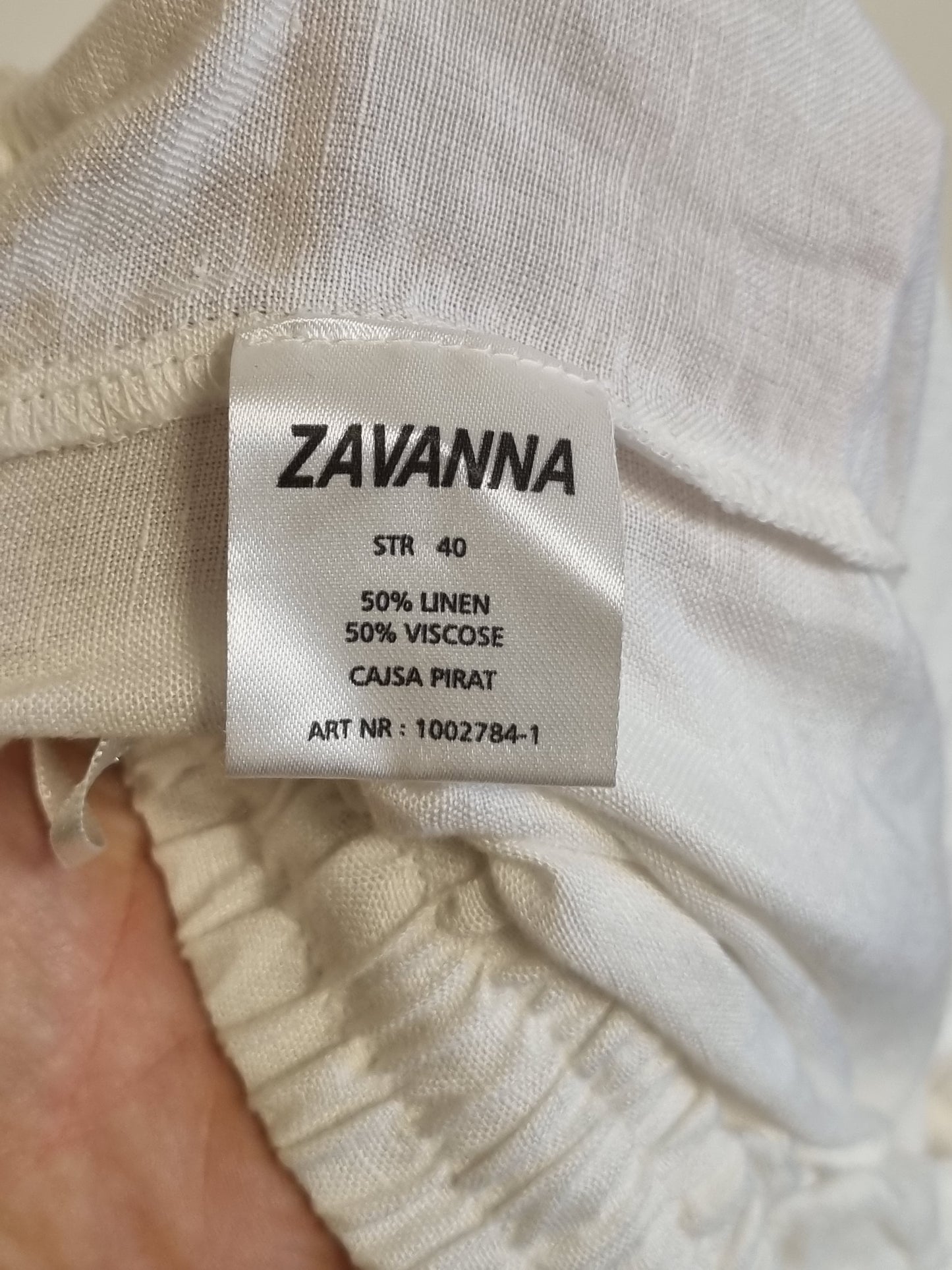 Zavanna bukse - 50% Lin – str. 40