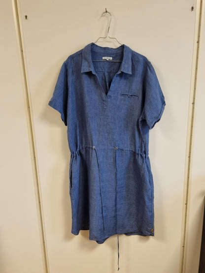 Jean Paul kjole - 100% Lin - XXL