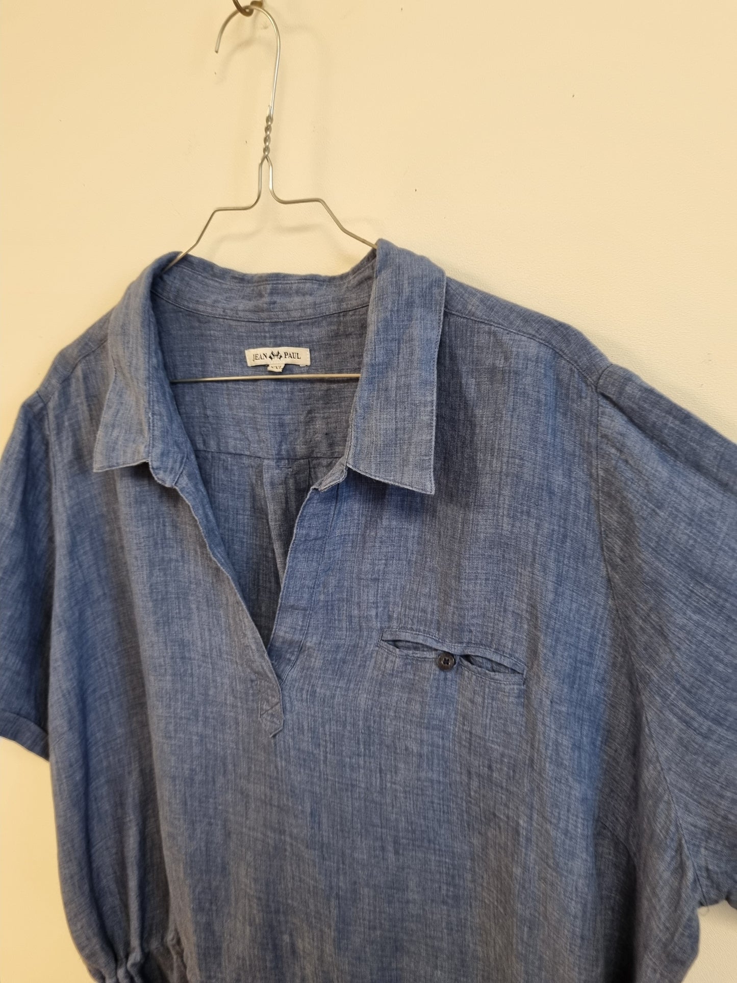 Jean Paul kjole - 100% Lin - XXL