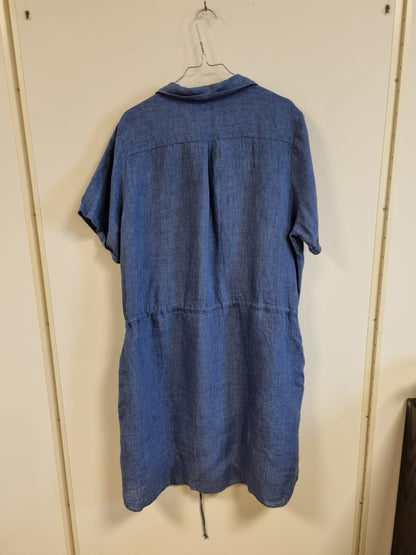 Jean Paul kjole - 100% Lin - XXL