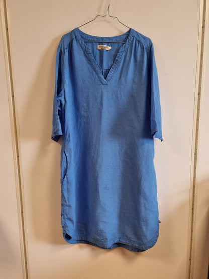 Makeløs kjole - 100% lin - XL