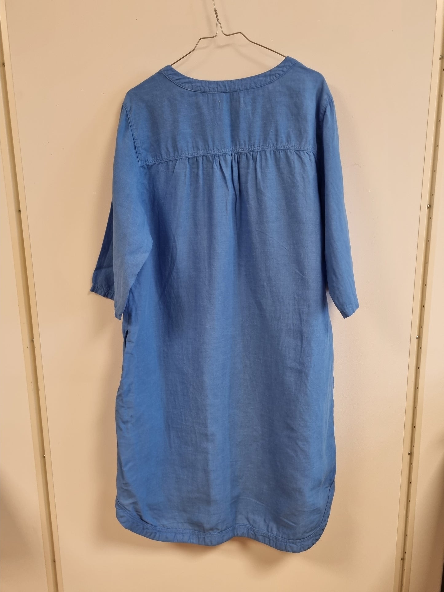 Makeløs kjole - 100% lin - XL
