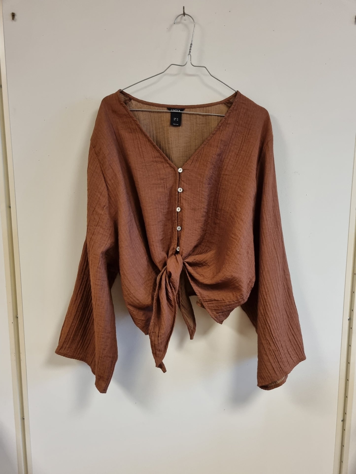 Lindex knytebluse – XL
