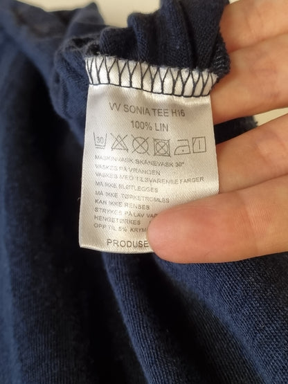 Va Vite t-skjorte - 100% Lin - XXL