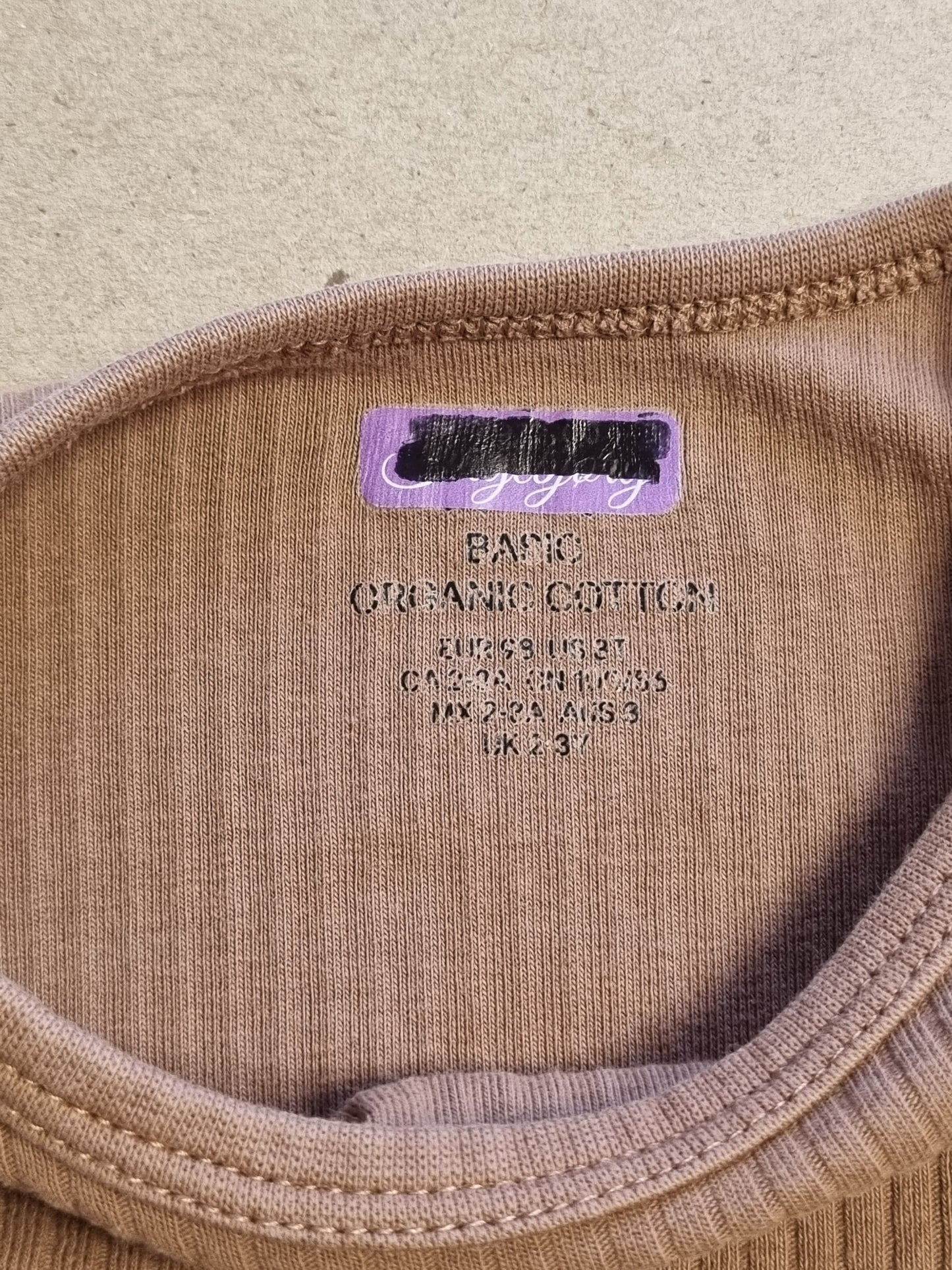 H&M ribbet body - 98