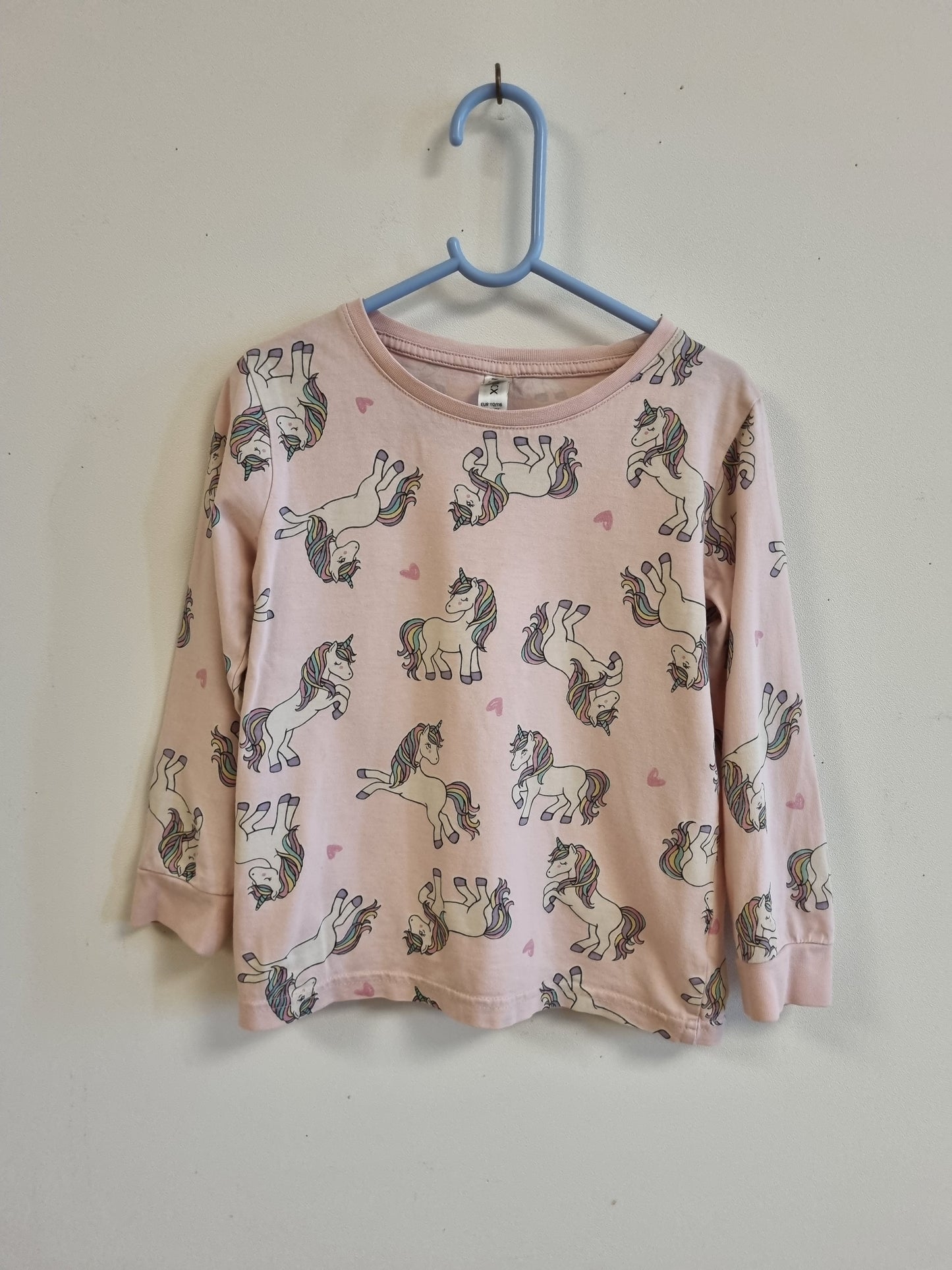 Lindex trøye med unicorns - 110/116