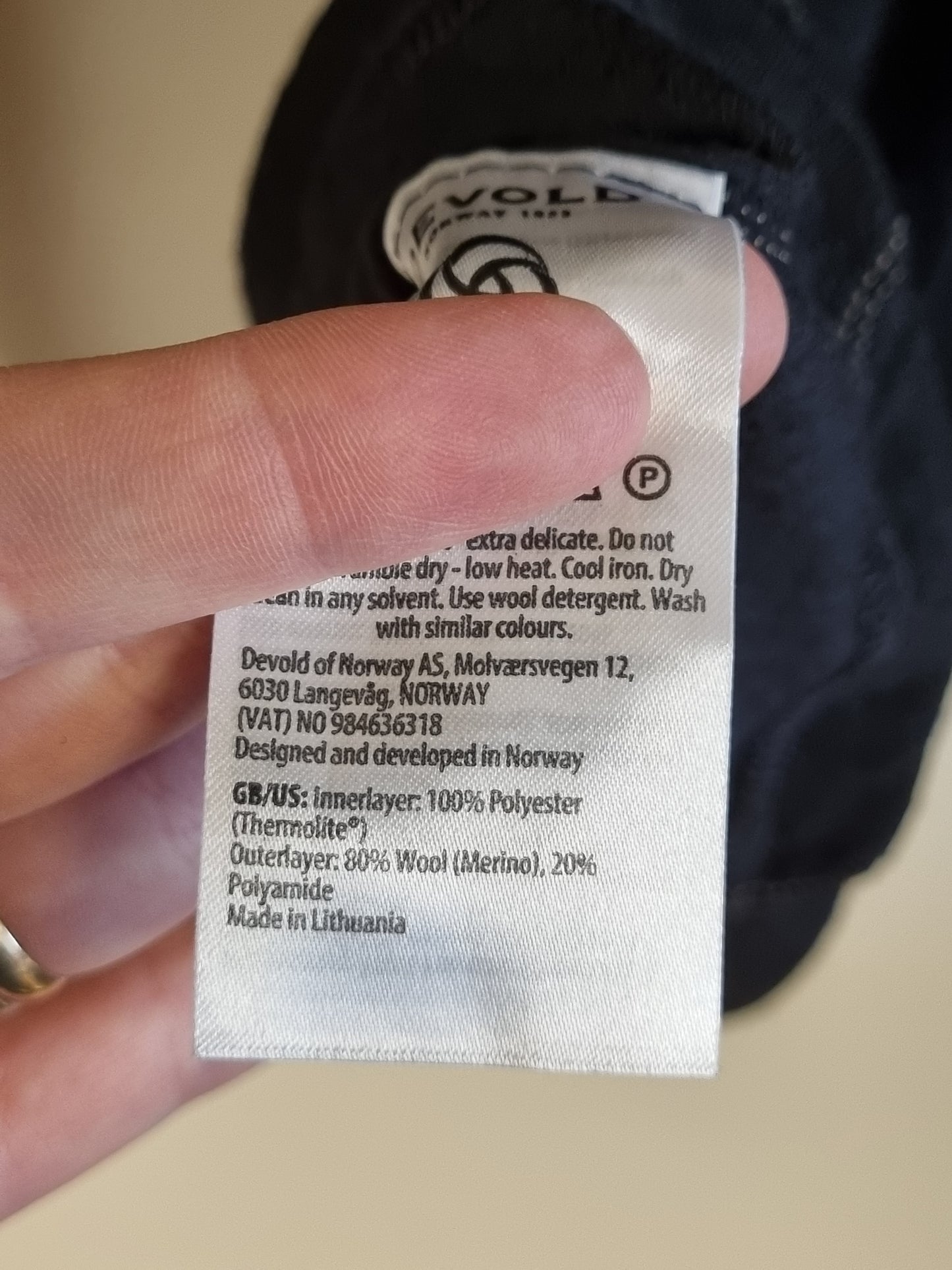 Devold ulltrøye - XL