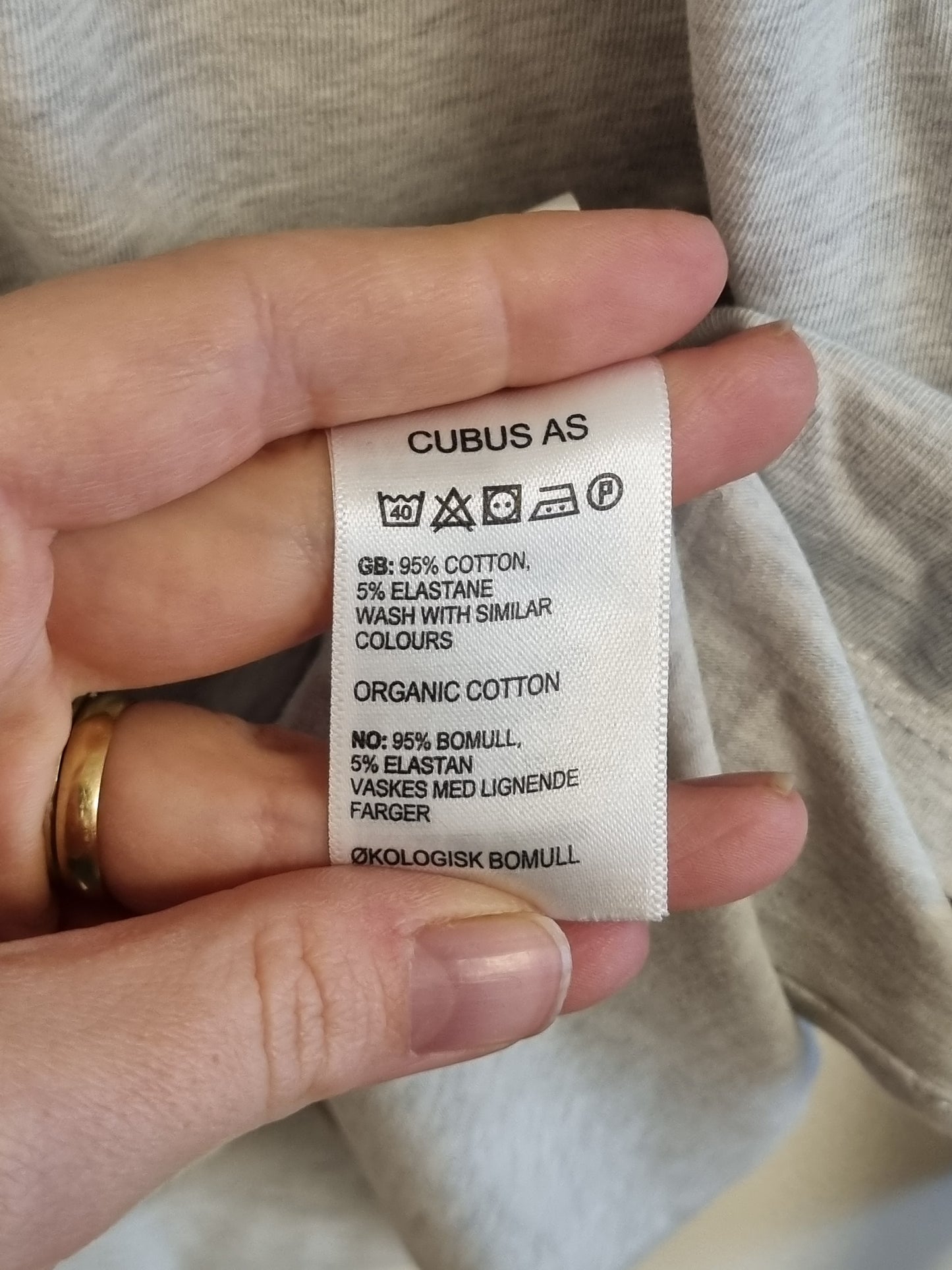 Cubus langermet topp - 3XL