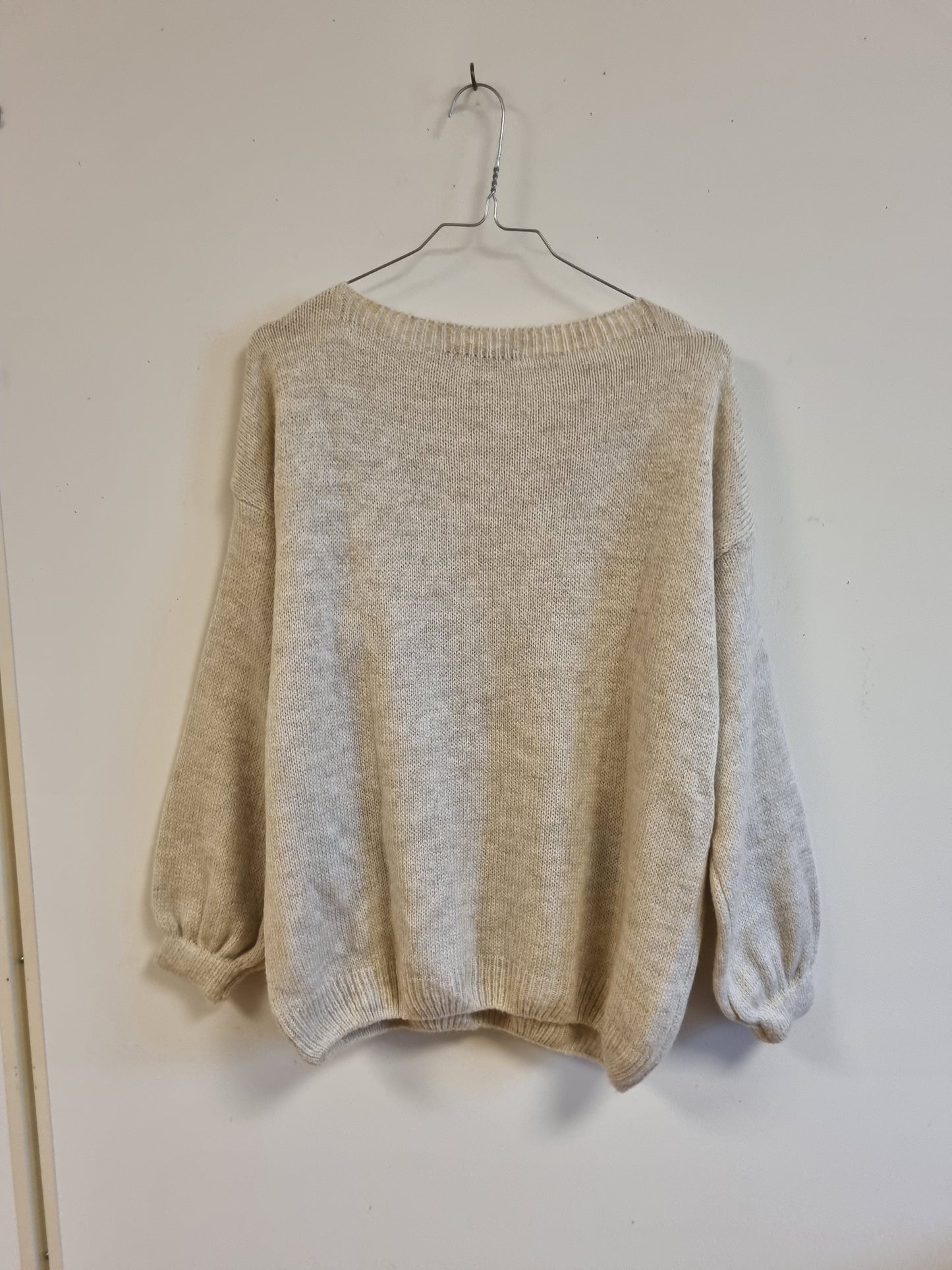 Moondust strikkegenser - L/XL