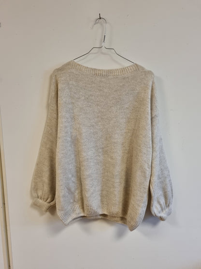 Moondust strikkegenser - L/XL