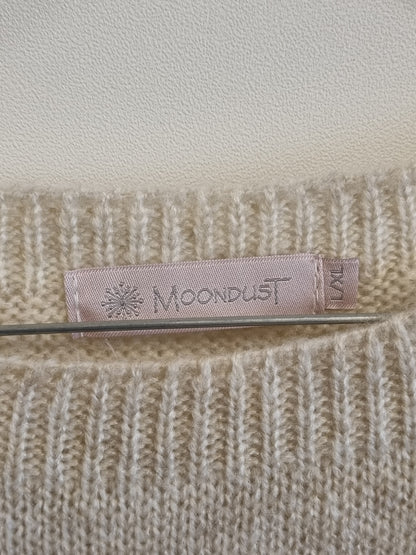 Moondust strikkegenser - L/XL