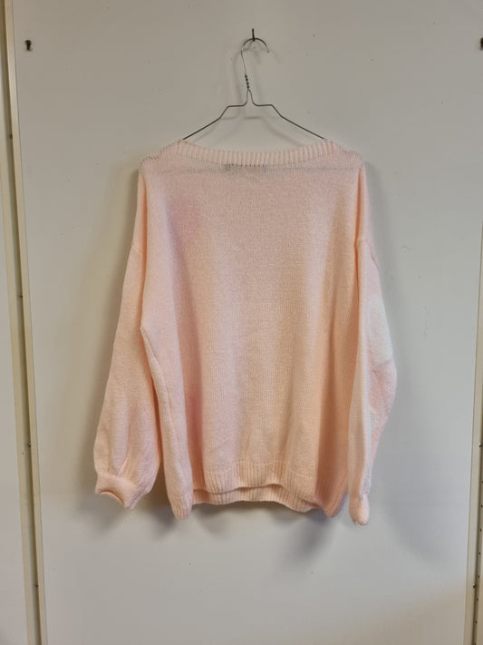 Marta strikkegenser - L/XL