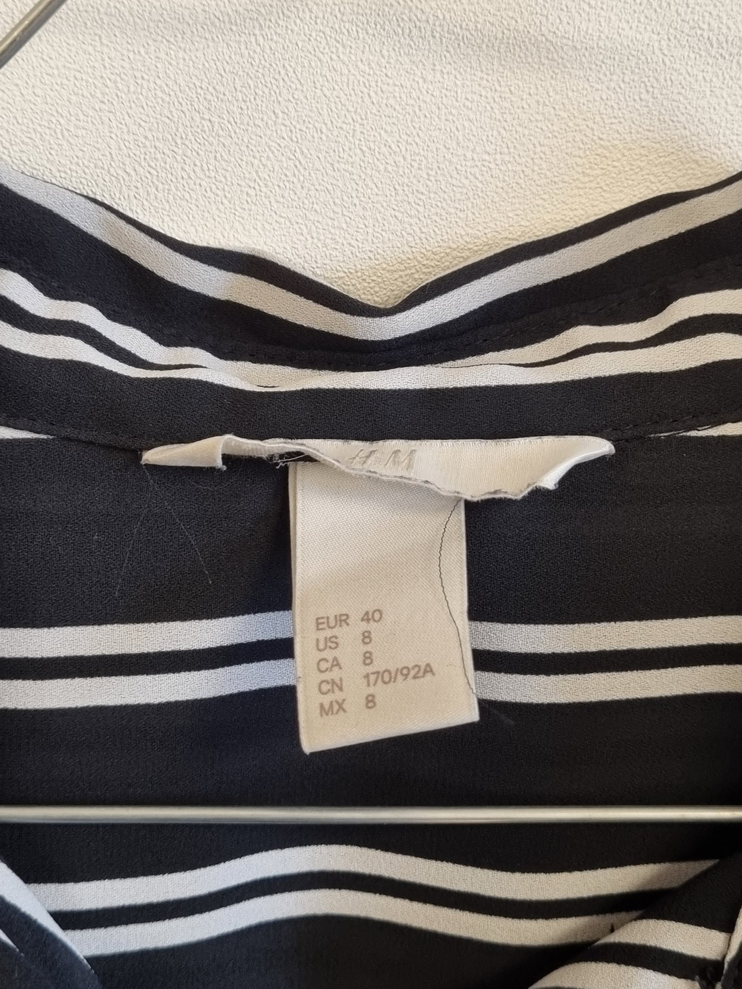 H&M stripet skjorte - 40