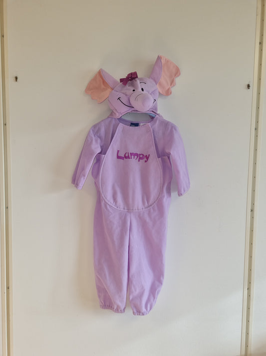 Kostyme - Heffalumpen fra Ole Brumm - 1–1,5 år