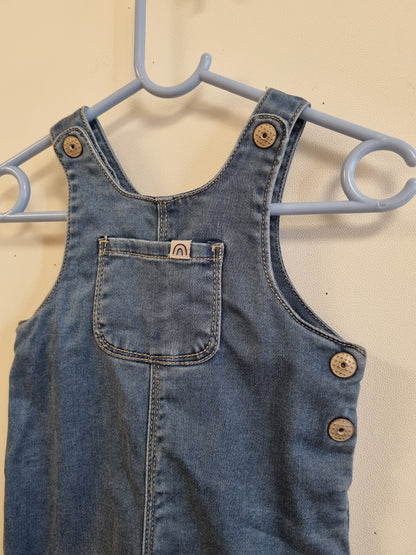 Snekkerbukse i denim / Name It - 68