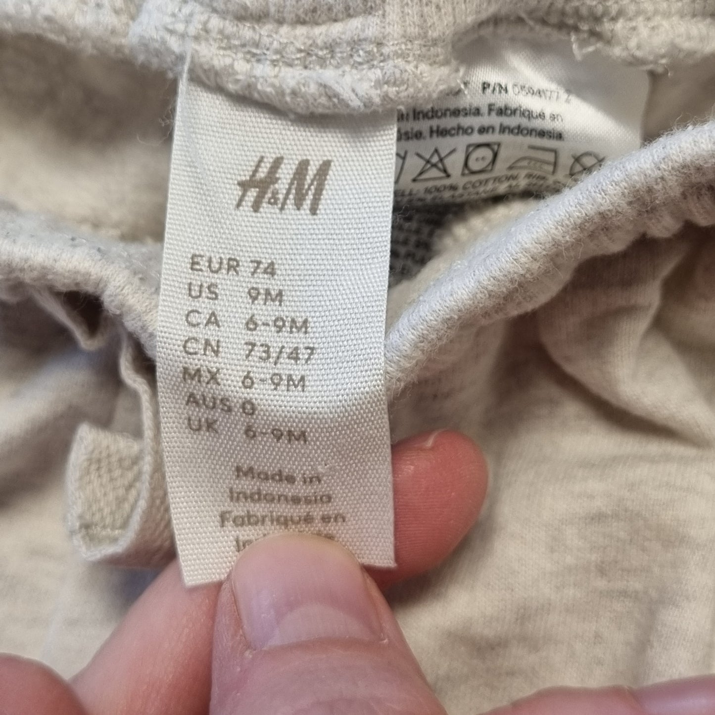 Grå joggebukse / H&M - 74