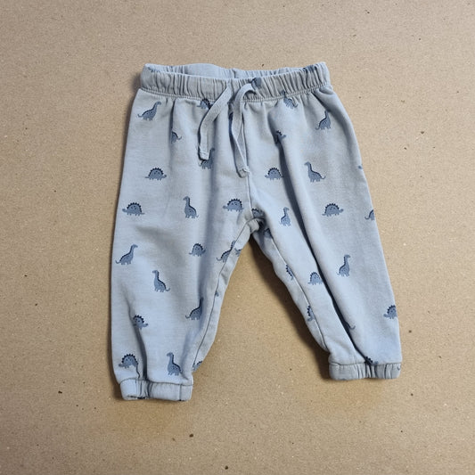 Blå bukse med dinosaurer / H&M - 68