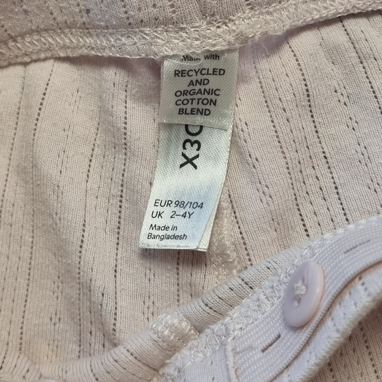 Lys rosa sett med ballerina / Lindex - 98/104