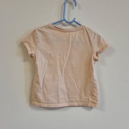 Lys t-skjorte / H&M - 98/104