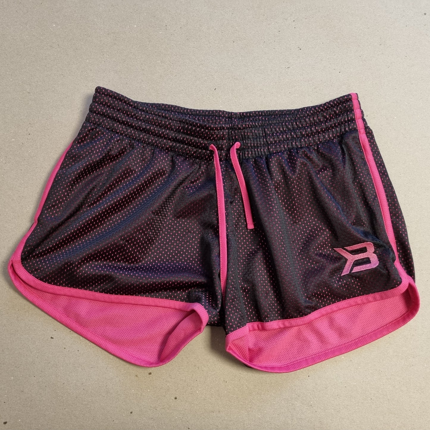 Svart og rosa treningsshorts / Better Bodies - S