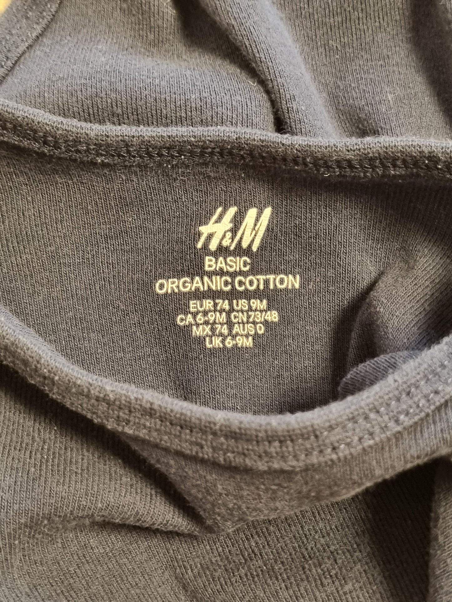 Mørkeblå body / H&M - 74