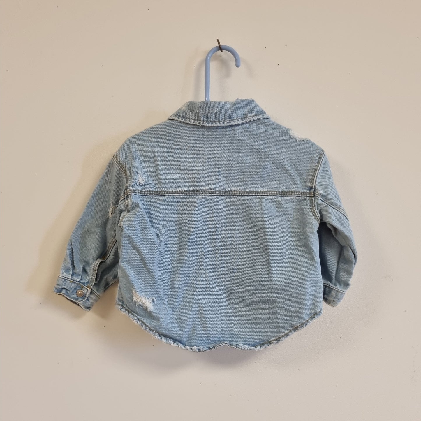 Lyseblå denimjakke / Zara - 86