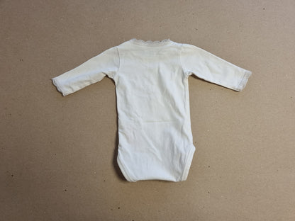 Hvit body med blondekanter / Name It - 56