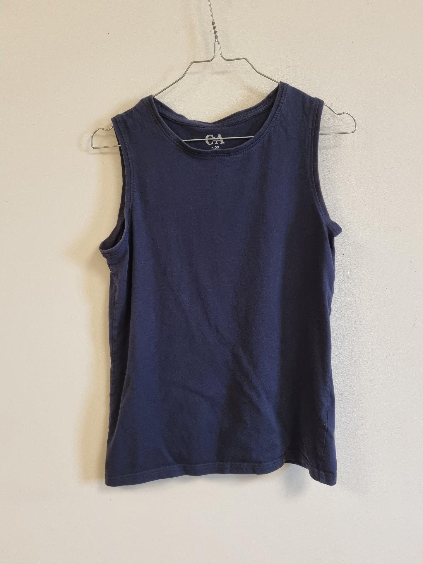 Mørkeblå singlet / C&A - 158/164
