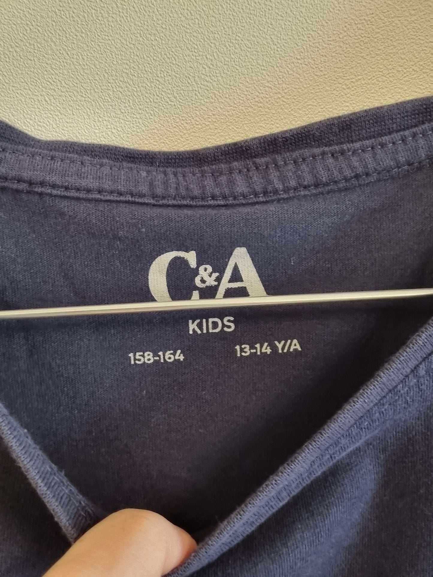 Mørkeblå singlet / C&A - 158/164