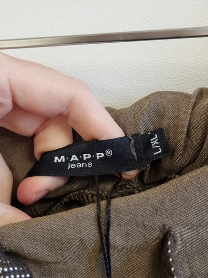 Ny med lapp! Brun bukse / Mapp - L/XL