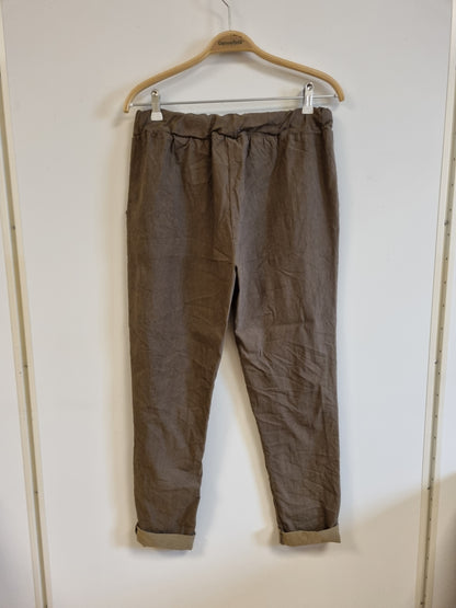 Ny med lapp! Brun bukse / Mapp - L/XL