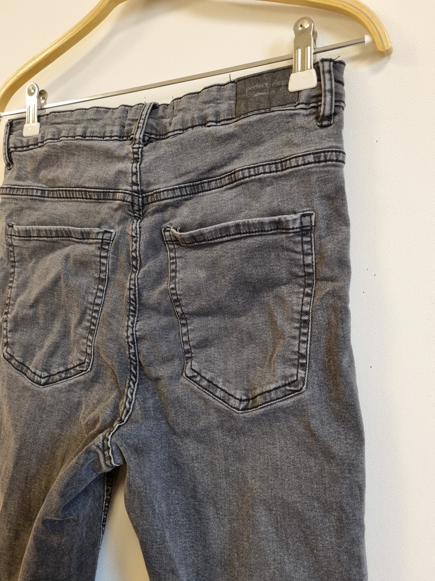 Mørkegrå jeans / Gina Tricot Molly - XL