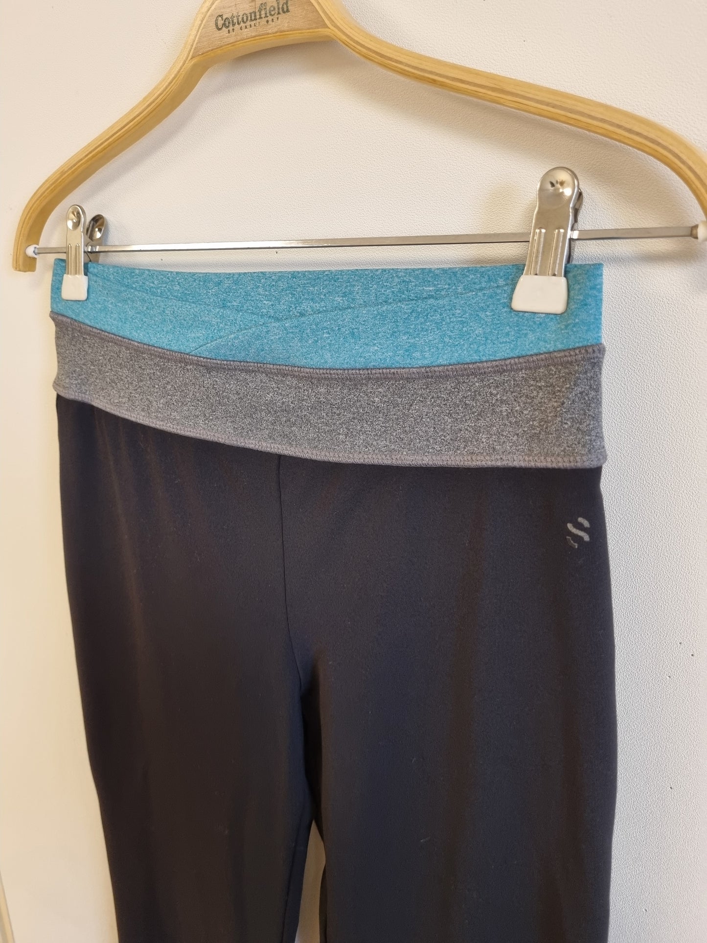 Svart treningsbukse / H&M Sport - S