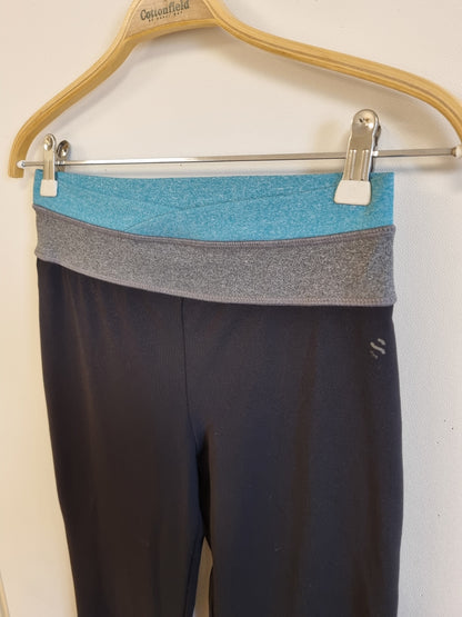 Svart treningsbukse / H&M Sport - S